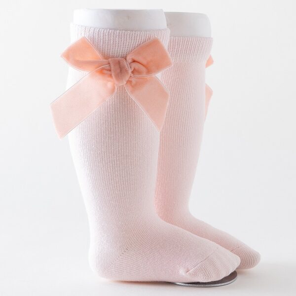 Socks velvet (pink) 9-10cm