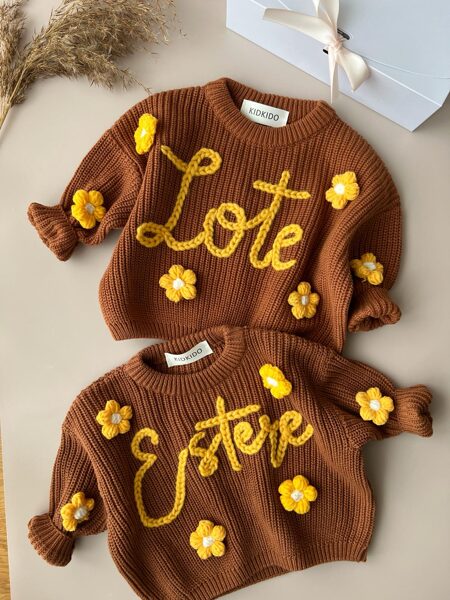 ONLY - NAME personalized sweater (brown)