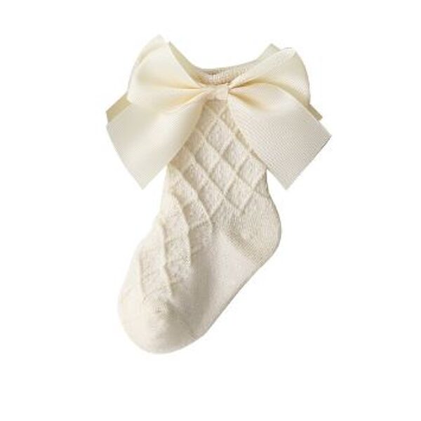 Summer socks (beige) 0-6m